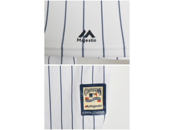 USA製 ヤンキース ベーブルース ベースボール シャツ メンズ XL MLB オフィシャル 野球 マジェスティック 大リーグ ジャージ 大きいサイズ