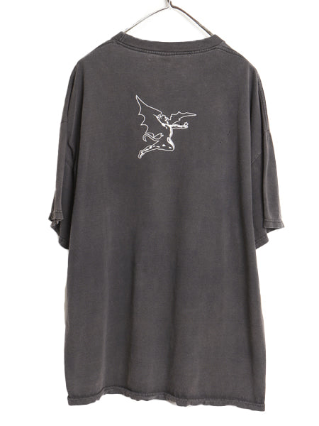 00s ブラックサバス 両面 プリント Tシャツ メンズ XL オールド オジーオズボーン オフィシャル ツアー バンド ロック アート イラスト 黒