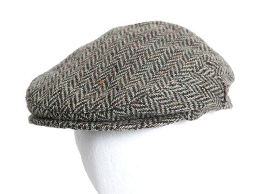 アイルランド製 HATS OF IRELAND ツイード ウール ハンチング キャップ メンズ レディース XL 帽子 キャスケット 防寒 秋 冬 大きいサイズ