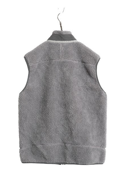 パタゴニア クラシック レトロX フリース ベスト メンズ L 17年製 アウトドア パイル フルジップ ハイネック 重ね着 前開き カレッジ 刺繍