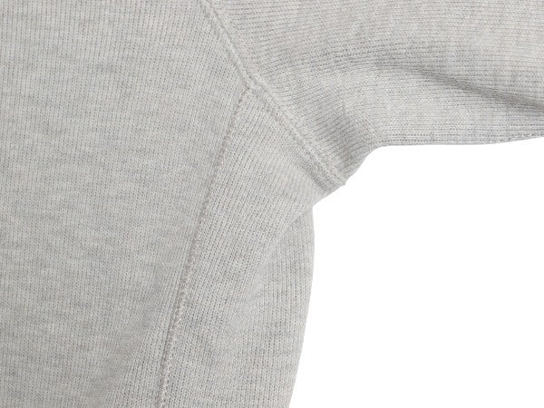 90s ポロ ラルフローレン リブ編み コットン ニット フード パーカー メンズ XL / オールド 前V スウェット セーター プルオーバー グレー