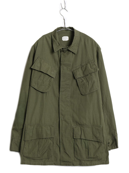 60s ★ 米軍実物 US ARMY 5th ジャングルファティーグ ジャケット X-SMALL REGULAR / 70年製 ヴィンテージ ミリタリー リップストップ 4th