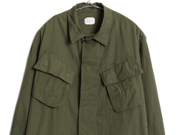 60s ★ 米軍実物 US ARMY 5th ジャングルファティーグ ジャケット X-SMALL REGULAR / 70年製 ヴィンテージ ミリタリー リップストップ 4th
