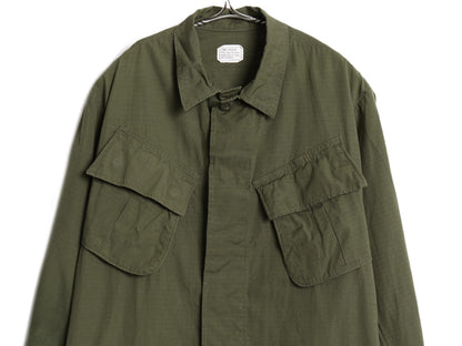 60s ★ 米軍実物 US ARMY 5th ジャングルファティーグ ジャケット X-SMALL REGULAR / 70年製 ヴィンテージ ミリタリー リップストップ 4th