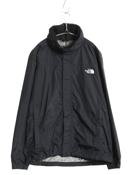 ノースフェイス DRYVENT マウンテンパーカー ジャケット メンズ M アウトドア マンパ フルジップ ジャンパー 収納 フード ワンポイント 黒