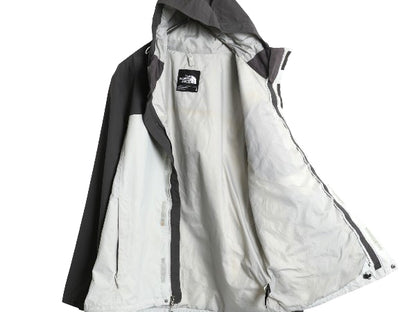 ノースフェイス HYVENT マウンテンパーカー ジャケット メンズ L  / アウトドア マンパ ナイロン ブルゾン フルジップ ハイネック ツートン