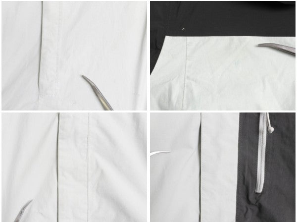 ノースフェイス HYVENT マウンテンパーカー ジャケット メンズ L  / アウトドア マンパ ナイロン ブルゾン フルジップ ハイネック ツートン