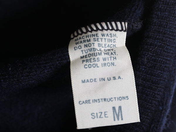 70s USA製 ジャンセン ウール ニット ベスト メンズ M / ヴィンテージ Vネック セーター 重ね着 無地 ノースリーブ ジレ シンプル きれいめ