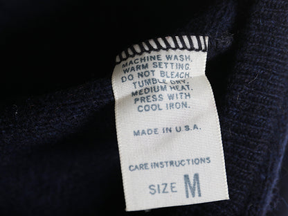 70s USA製 ジャンセン ウール ニット ベスト メンズ M / ヴィンテージ Vネック セーター 重ね着 無地 ノースリーブ ジレ シンプル きれいめ