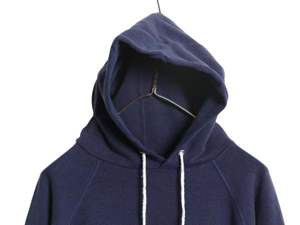 80s USA製 US NAVY プリント スウェット フード パーカー メンズ L ヴィンテージ 裏起毛 トレーナー プルオーバー ミリタリー USN ヘインズ