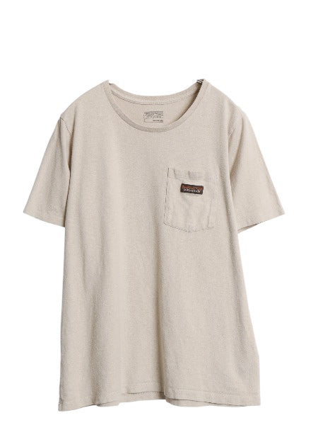 パタゴニア ポケット付き 半袖 Tシャツ レディース L / 20年製 アウトドア ポケT カットソー ワンポイント ヘンプ オーガニック コットン