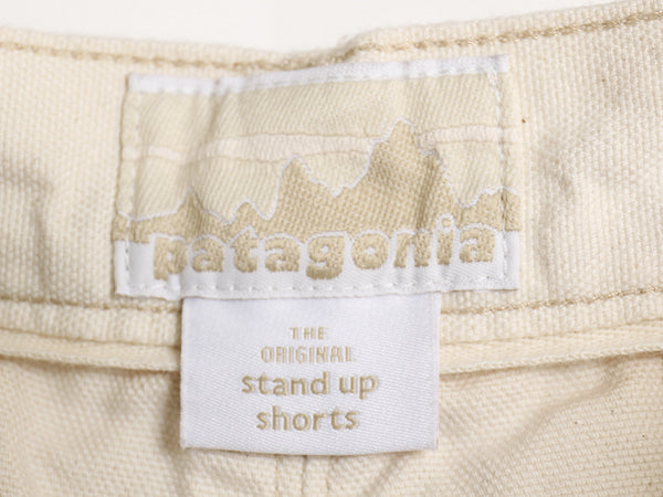 パタゴニア ヘリテージ スタンドアップ ショーツ メンズ 36 古着 25年製 アウトドア ショートパンツ キャンバス ダック ノータック 白タグ