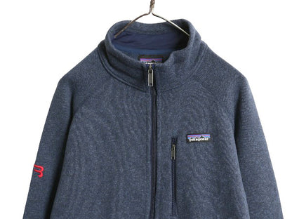 パタゴニア ベターセーター ジャケット メンズ L / 17年製 フリース セーター フルジップ ブルゾン ハイネック アウトドア ネイビー 企業