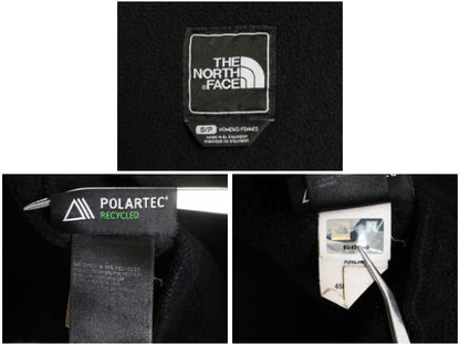 ノースフェイス フード付き デナリ ジャケット レディース S / アウトドア フリース ナイロン パーカー ジャンパー フルジップ ブルゾン 黒