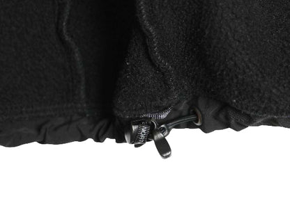 ノースフェイス フード付き デナリ ジャケット レディース S / アウトドア フリース ナイロン パーカー ジャンパー フルジップ ブルゾン 黒