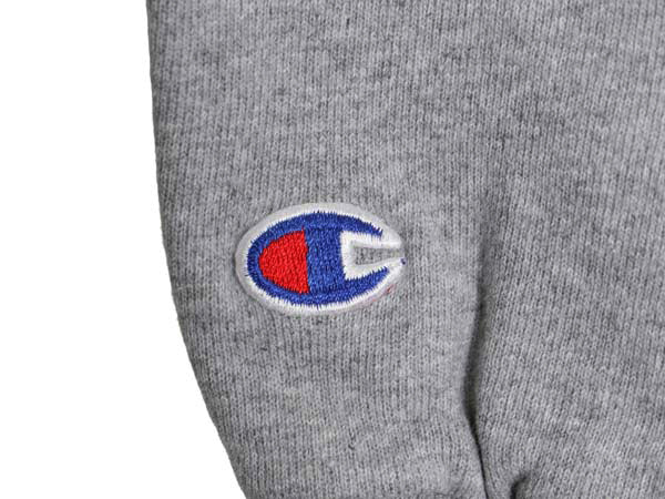 00s チャンピオン ワンポイント プリント スウェット メンズ XL / オールド チョコチン トレーナー 裏起毛 ヘビーウェイト 大きいサイズ 灰