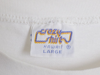 90s USA製 クリバンキャット イラスト 両面 プリント Tシャツ メンズ レディース L オールド ネコ アニマル キャラクター シングルステッチ