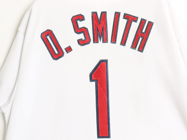 カージナルス ベースボール シャツ メンズ XL / MLB オフィシャル マジェスティック 大リーグ ユニフォーム ゲームシャツ 大きいサイズ 白