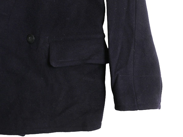 90s デッドストック 00s ポロ ラルフローレン Pコート キッズ L メンズ S ミリタリー USN ヴィンテージ ネイビー タイプ 8ボタン 13スター