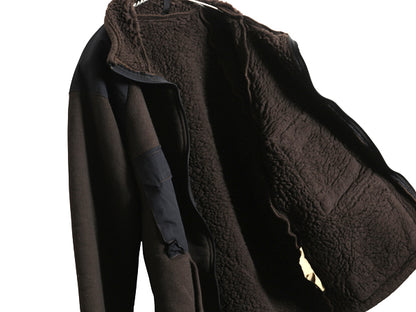 90s 米軍実物 ECWCS GEN1 裏 パイル フリース ジャケット メンズ XL / オールド 93年製 アーミー ミリタリー ベアー ツートン 大きいサイズ