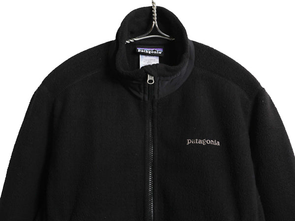 00s パタゴニア R3 ラディアント フリース ジャケット レディース S 古着 オールド 03年製 フルジップ レギュレーター ハイネック ブラック