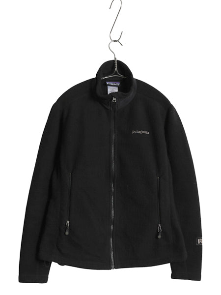 00s パタゴニア R3 ラディアント フリース ジャケット レディース S 古着 オールド 03年製 フルジップ レギュレーター ハイネック ブラック