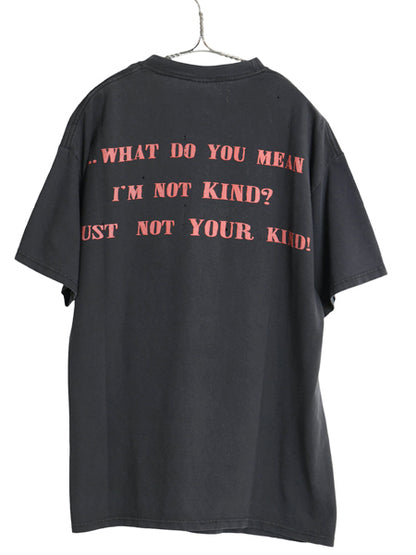 00s メガデス スカル イラスト プリント Tシャツ メンズ L 当時物 オールド オフィシャル バンド ロック メタル グラフィック ヘインズ 黒