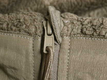 米軍実物 ECWCS GEN3 フルジップ フリース ジャケット LARGE REGULAR 古着 USA製 18年製 毛足 ミリタリー アーミー 軍物 レベル3 コヨーテ