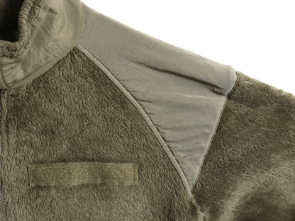 米軍実物 ECWCS GEN3 フルジップ フリース ジャケット LARGE REGULAR 古着 USA製 18年製 毛足 ミリタリー アーミー 軍物 レベル3 コヨーテ