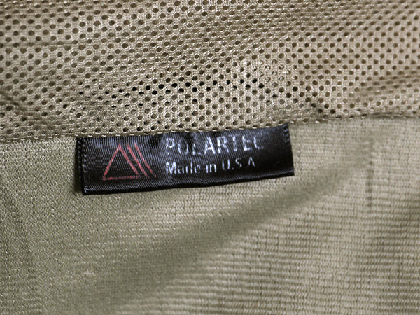 米軍実物 ECWCS GEN3 フルジップ フリース ジャケット LARGE REGULAR 古着 USA製 18年製 毛足 ミリタリー アーミー 軍物 レベル3 コヨーテ