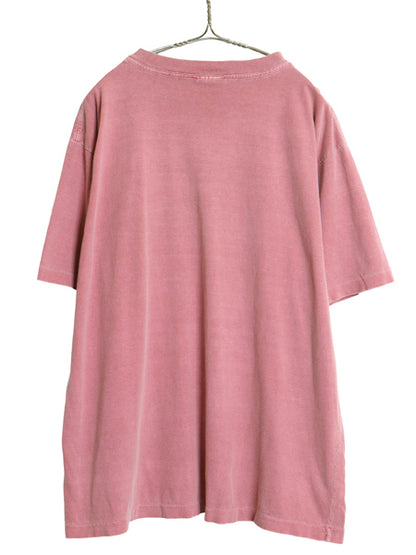 90s Northern Reflections イラスト プリント Tシャツ メンズ XL 程 オールド アウトドア ブーツ アート シングルステッチ 大きいサイズ 赤