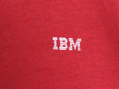 80s 90s IBM ロゴ プリント 半袖 Tシャツ メンズ M 程/ ヴィンテージ オールド 企業 シングルステッチ ワンポイント コンピューター テック