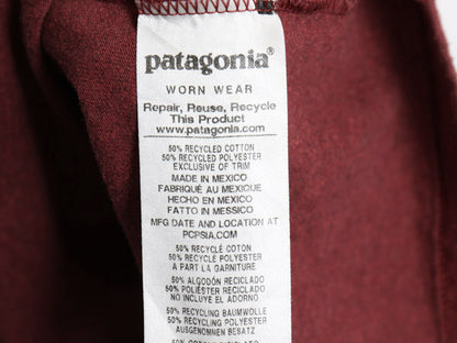 パタゴニア 両面 プリント 長袖 Tシャツ メンズ M / 19年製 アウトドア ロンT ロングスリーブ P6 バックプリント ボックスロゴ カットソー
