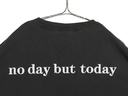 00s RENT 両面 プリント 長袖 Tシャツ メンズ L / 古着 オールド ロンT ロングスリーブ ヘビーウェイト カットソー ミュージカル 当時物 黒