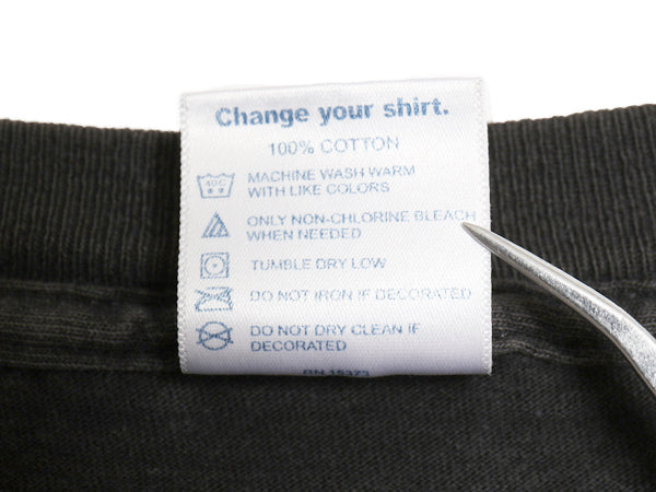 00s RENT 両面 プリント 長袖 Tシャツ メンズ L / 古着 オールド ロンT ロングスリーブ ヘビーウェイト カットソー ミュージカル 当時物 黒