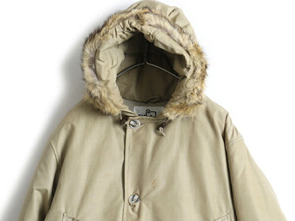 70's USA製 Woolrich ウールリッチ アークティック パーカー グース ダウン ジャケット (M)