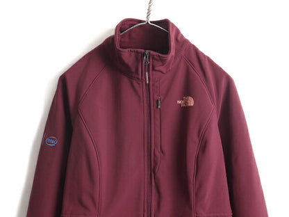 US企画 ■ ノースフェイス WINDWALL APEX ソフトシェル ジャケット ( レディース M ) 古着 The North Face アペックス 裏 フリース 企業物