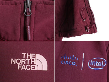 US企画 ■ ノースフェイス WINDWALL APEX ソフトシェル ジャケット ( レディース M ) 古着 The North Face アペックス 裏 フリース 企業物