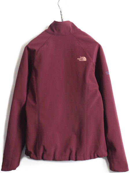 US企画 ■ ノースフェイス WINDWALL APEX ソフトシェル ジャケット ( レディース M ) 古着 The North Face アペックス 裏 フリース 企業物