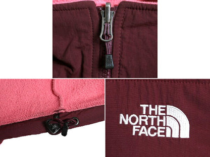 希少サイズ S ■ ノースフェイス フルジップ フリース ナイロン 切替 デナリ ジャケット ( レディース )古着 The North Face DENALI ピンク