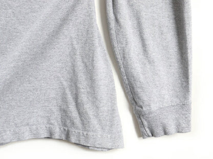大きいサイズ XL ■ カーハート ポケット付き 長袖 Tシャツ ( メンズ ) 古着 CARHARTT ロンT ワンポイント クルーネック ポケT ロゴT 無地