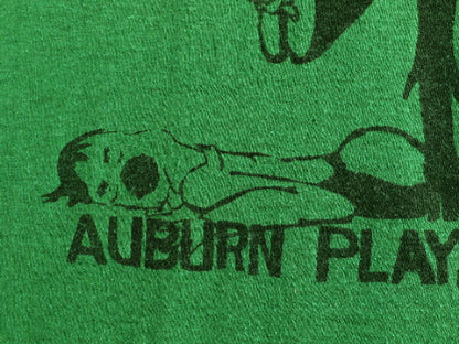 70s 80s ビンテージ ■ キャラクター 染み込み プリント 半袖 Tシャツ ( メンズ XS レディース S 程)古着 70年代 80年代 ビンテージ キャラ