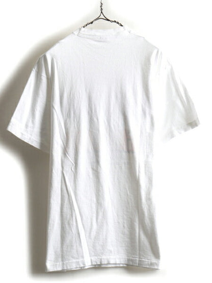 90s ジョーク メッセージ プリント 半袖 Tシャツ (L)
