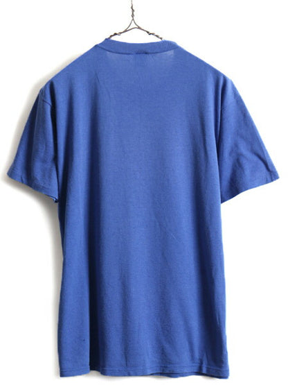 80s USA製 ■ ディズニー オフィシャル グーフィー プリント 半袖 Tシャツ ( L メンズ レディース M 程) 古着 80年代 キャラクター キャラT