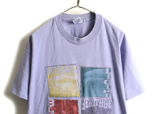 90s Levis リーバイス アート プリント 半袖 Tシャツ (L程)