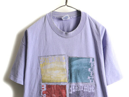 90s Levis リーバイス アート プリント 半袖 Tシャツ (L程)