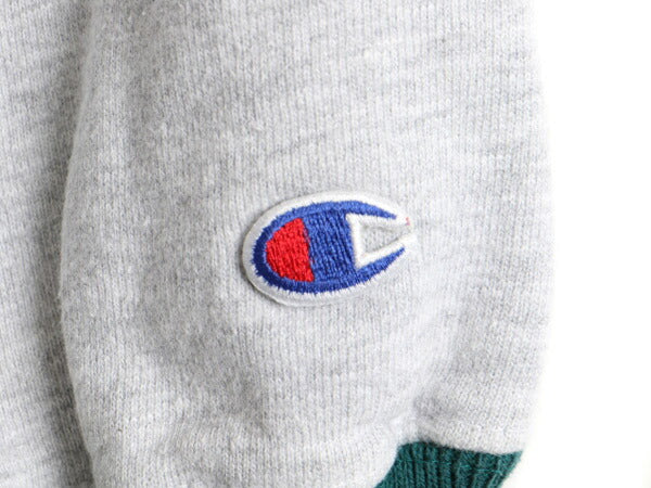 90s USA製 Champion チャンピオン リバースウィーブ リブライン スウェット トレーナー (XL)