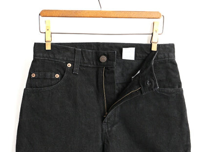 タグ付き 新品 デッドストック 90s USA製 Levis 505 ブラック デニム パンツ レディース S 程/ リーバイス ジーンズ ジーパン ストレート N
