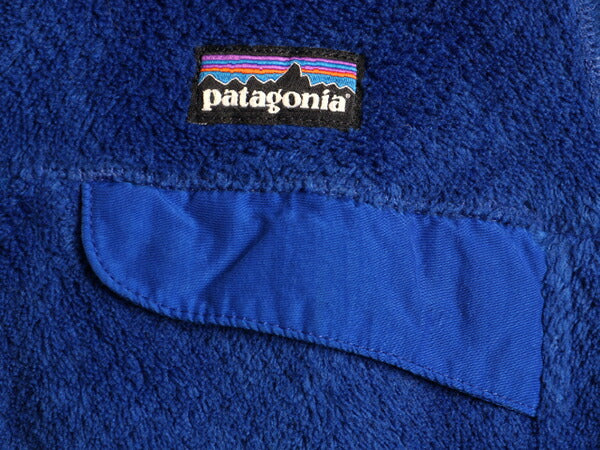 希少サイズ XS ■ 13年製 パタゴニア リツール スナップT プルオーバー ジャケット ( レディース ) 古着 Patagonia フリース ジャンパー 青