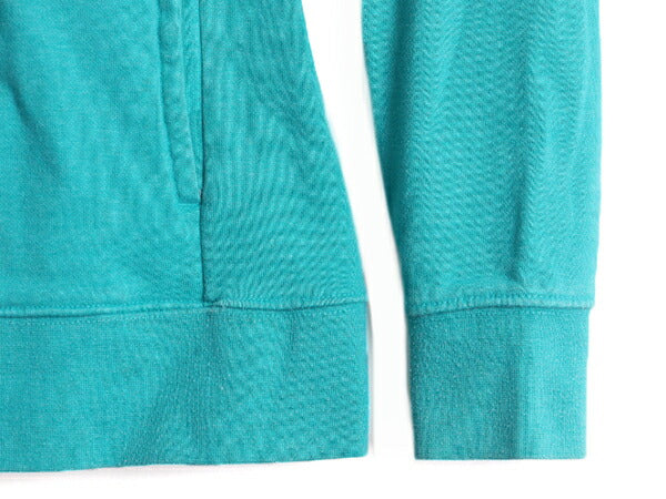■ ノースフェイス プリント スウェット フード パーカー ( レディース M ) 古着 The North Face トレーナー プルオーバー 裏起毛 2トーン